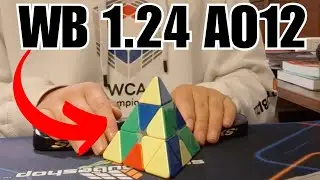 1.24 YTWB PYRAMINX AO12 (First sub 1.3 ao12 on cam)+ 15 tps solve