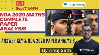NDA 2020 Mathematics Complete Question Paper Analysis with Answer Key | NDA 2020 Maths Answer Key