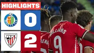 GETAFE CF 0 - 2 ATHLETIC CLUB | RESUMEN LALIGA EA SPORTS