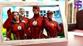 The FLASH'S FAMILY REUNION.... ( Fortnite Short )