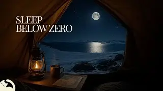 Camping in Antarctica | White Noise for Deep Sleep & Focus | No Music