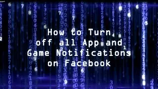 How to Turn Off All App and Game Invitations On Facebook