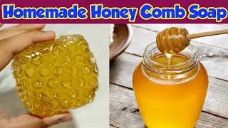 How to make Honey Soap at home | Homemade Honey Soap | Skin whitening honey soap | Diy Honey soap