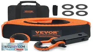 VEVOR Polyester Heavy Duty Tow Strap Recovery Kit 3