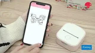 T02 Mini Printer Sticker Maker