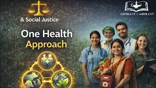 One Health Approach | Public Health & Social Justice Perspective (UPSC GS-II)