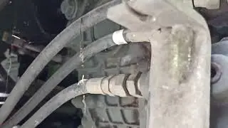 simple way of replacing the hydraulic oil.. dc 70 ph new sieve plus kubota