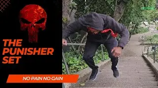 Explosive Power! Polymetric Stair Squat Jumps #polymetrictraining  #explosivepower #plyometrics