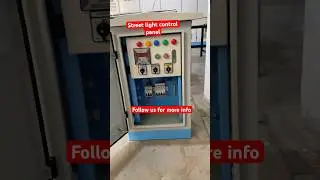 Street light control panel With Photocell and timer For more info and order contact us 03024023833