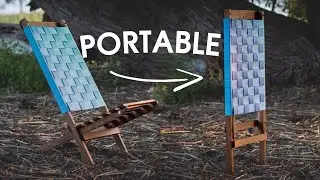 DIY Portable Outdoor Camping Chair | Beginner Woodworking Project