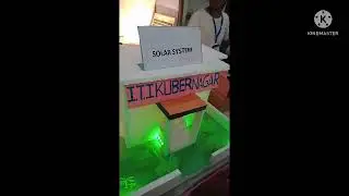 solar system. ITI project in kuberNagar ITI