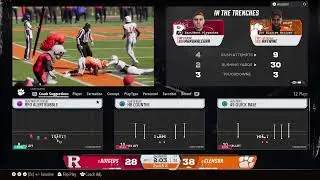 NCAA 26 Clemson vs Rutgers