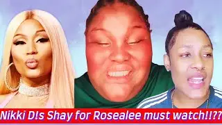 Nikki Minaj D!s Shay for Rosealee must watch!!??