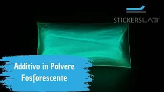 StickersLab - Additivo in Polvere Fosforescente: Effetto Luminoso per Resine e Vernici
