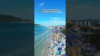 Playas m&aacute;s lindas de Florian&oacute;polis 🇧🇷🏖️☀️😍