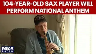 104-year-old saxophone player will perform national anthem