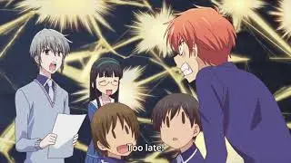 Kyo freaks out on getting selected as a prince I Kyo x Tohru moments I comedy I