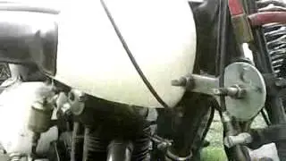 Triumph 350  und DKW Oldtimer Sound Kickstart Extrem laut