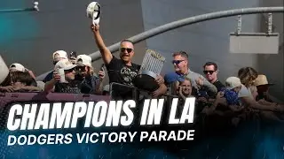 Reliving the Glory: Dodgers World Series Victory Parade Highlights
