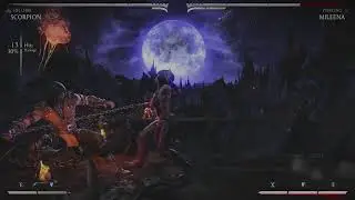MKX Hellfire Scorpion's Swaggy Combo (+ Guard Pressure)