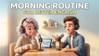 Morning Routine to Improve Your English | Easy English Podcast for Conversation Practice (B1)