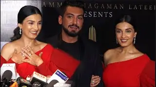 Shiny Doshi In Red At International Iconic Awards 2021