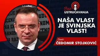 BEZ USTRUČAVANJA - Čedomir Stojković: Na&scaron;a vlast je svinjska vlast!