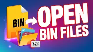 How to Extract BIN Files Using 7-Zip
