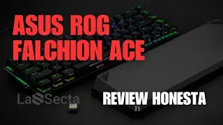 🥇 Review teclado MECANICO asus ROG falchion ace.. VALE LA PENA en 2023?