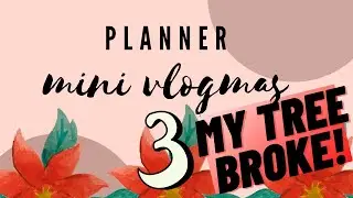 MINI Planner Vlogmas Day 3 | Cafe Note and Jibun Techo