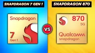 🔥 Snapdragon 7 Gen 1 Vs Snapdragon 870 | Better? | Snapdragon 7 Gen 1 Vs Qualcomm Snapdragon 870