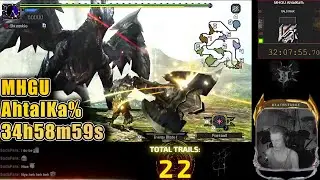 MHGU Any% / AhtalKa% Speedrun by Deathstarke (34h58m59s IGT)