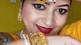 কমদামের সোনার স্বাদ #Glow&gold #ytshortsvideo #vedio #goldlookalikejewellery #dubaigold #wediing