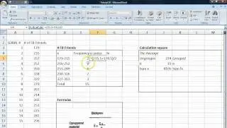 Basic statistics tutorial 17 The Average