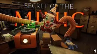 Theres a CLOWN in The VENTS ( Pt1 Secret Of The MIMIC )