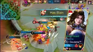 (Z) &bull; Gautama&trade; Masha Winter Guard fast push ! | Mobile Legends