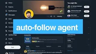 Set Up an X Auto-Follow AI Agent in SECONDS (and gain followers fast)