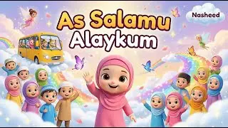 As Salamu Alaykum | Islamic Kids Song | Islamic Nursery Rhyme for Kids  | Bismillah & Alhamdulillah