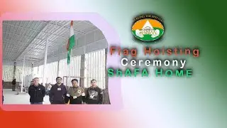 Flag Hoisting Ceremony @Shafa Home