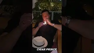 God Father  - Enjoying an Oliva Double Toro Dominican Cigar in Dubai #relaxing
