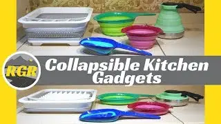 Collapsible Kitchen Gadgets | Product Review | Collapsible Silicone Dishware for RVing & Camping