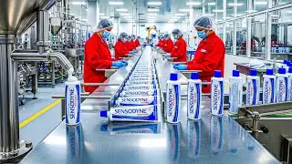 Inside the Sensodyne Factory &ndash; Full Process: How Luxury Toothpaste Is Made