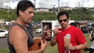 CHRISTMAS time in Hawaii.UKULELE SONG..KC Moore & Dean Guzman