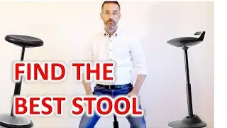 How to choose an ergonomic sit-stand stool - Giroflex vs. Muvman review