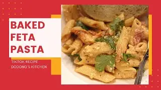 FOOD | Baked Feta Pasta | Viral TikTok Recipe | Dodong's Kitchen | Fun in the Kitchen! | Monique & D