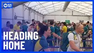 Australian Olympians Bid Adieu To Paris | 10 News First
