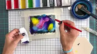 MFT Stamps Camp Create Day 1 Wonderful Watercolor Card