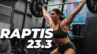Alexis Raptis CrossFit Open 23.3 FULL WORKOUT w/ Commentary