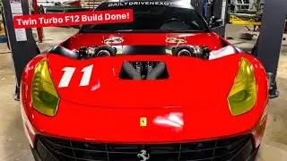 ОБНОВЛЕНИЕ: СБОРКА FERRARI F12 С ДВУМЯ ТУРБОНАДДУВАМИ ЗАВЕРШЕНА... ТЕПЕРЬ ДЛЯ ТЮНИНГА!