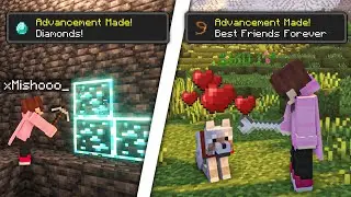 Състезание За ПОСТИЖЕНИЯ В Minecraft?!